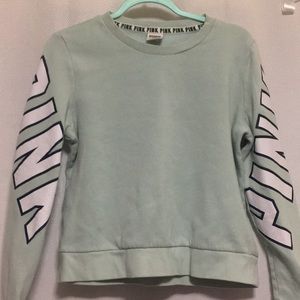 Light blue PINK sweater!